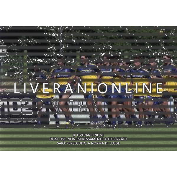 17-07-2000 VALLE D\'AOSTA MORGEX ALLENAMENTO PRE CAMPIONATO PARMA CALCIO NELLA FOTO ALLENAMENTO PARMA CALCIO AG ALDO LIVERANI SAS