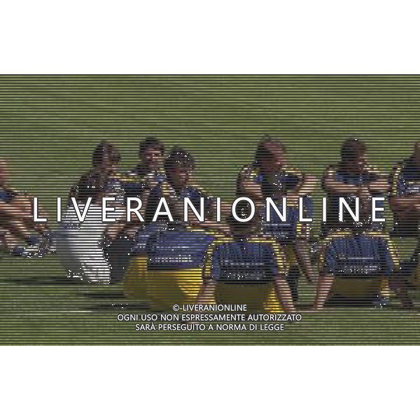 17-07-2000 VALLE D\'AOSTA MORGEX ALLENAMENTO PRE CAMPIONATO PARMA CALCIO NELLA FOTO ALLENAMENTO PARMA CALCIO AG ALDO LIVERANI SAS