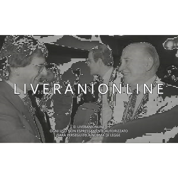 1993 MILANO PRESENTAZIONE DEL 76 GIRO D\'ITALIA DI CICLISMO NELLA FOTO FIORENZO MAGNI E MASSIMO DE LUCA AG ALDO LIVERANI SAS
