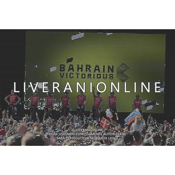 29-06-2022 Presentazione Squadre Tour De France 2022; 2022, Bahrain - Victorious; Copenaghen; ©SIROTTI/AGENZIA ALDO LIVERANI SAS