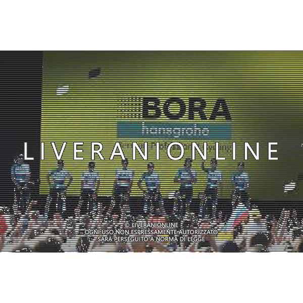29-06-2022 Presentazione Squadre Tour De France 2022; 2022, Bora - Hansgrohe; Grosschartner, Felix; Politt, Nils; Copenaghen; ©SIROTTI/AGENZIA ALDO LIVERANI SAS