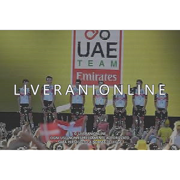 29-06-2022 Presentazione Squadre Tour De France 2022; 2022, Uae Emirates; Copenaghen; ©SIROTTI/AGENZIA ALDO LIVERANI SAS