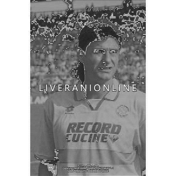 RETROSPETTIVA AGOSTINI MASSIMO CALCIATORE NELLA FOTO CON LA MAGLIA DEL NAPOLI CAMPIONATO CALCIO 1995-1996 ©AG ALDO LIVERANI SAS