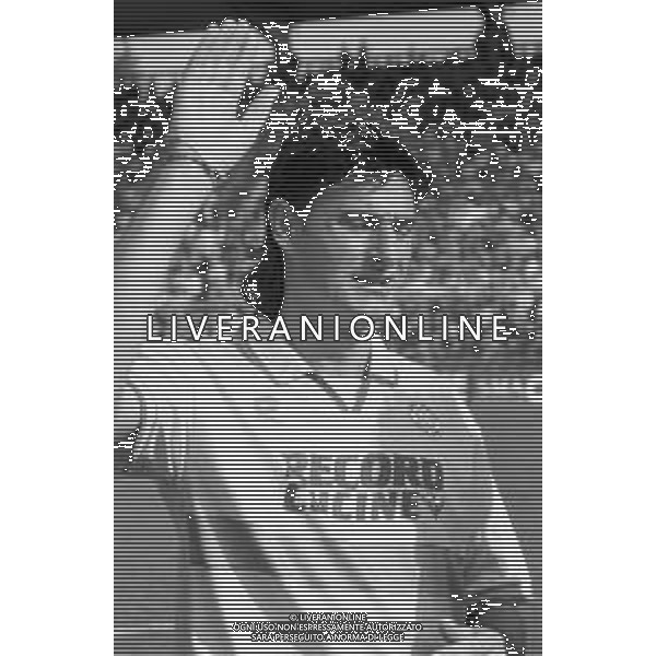 RETROSPETTIVA AGOSTINI MASSIMO CALCIATORE NELLA FOTO CON LA MAGLIA DEL NAPOLI CAMPIONATO CALCIO 1995-1996 ©AG ALDO LIVERANI SAS