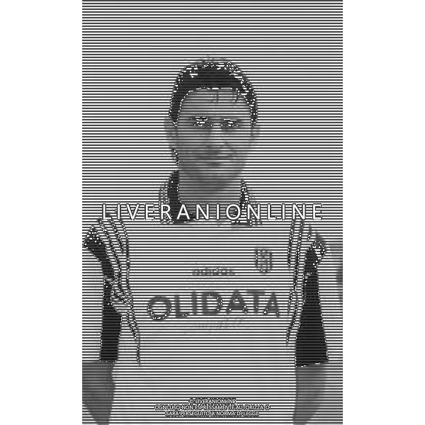 RETROSPETTIVA AGOSTINI MASSIMO CALCIATORE NELLA FOTO CON LA MAGLIA DEL CESENA CAMPIONATO CALCIO 1996-1997 ©AG ALDO LIVERANI SAS