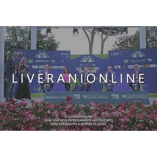 Rimini 30/06/2022 - Inaugurazione del Calcio Mercato 2022/2023 presso il Grand Hotel di Rimini nella foto: giuseppe BERGOMI-ROSSELLA SENSI-arrigo SACCHI-Frederic Massara e Matteo Marani ©Claudio Zamagni/Agenzia Aldo Liverani /AGENZIA ALDO LIVERANI SAS