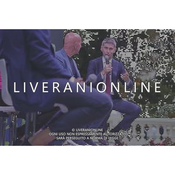 Rimini 30/06/2022 - Inaugurazione del Calcio Mercato 2022/2023 presso il Grand Hotel di Rimini nella foto: SACCHI arrigo e Frederic Massara ©Claudio Zamagni/Agenzia Aldo Liverani /AGENZIA ALDO LIVERANI SAS