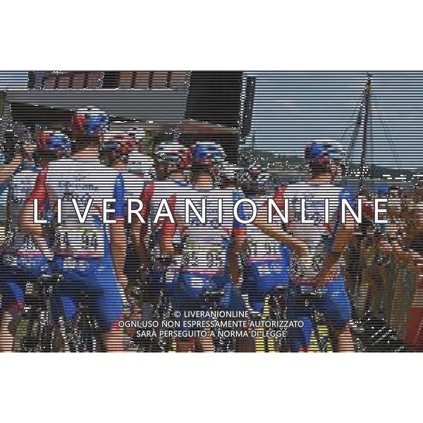 02-07-2022 Tour De France; Tappa 02 Roskilde - Nyborg; 2022, Groupama - Fdj; Roskilde; ©SIROTTI/AGENZIA ALDO LIVERANI SAS