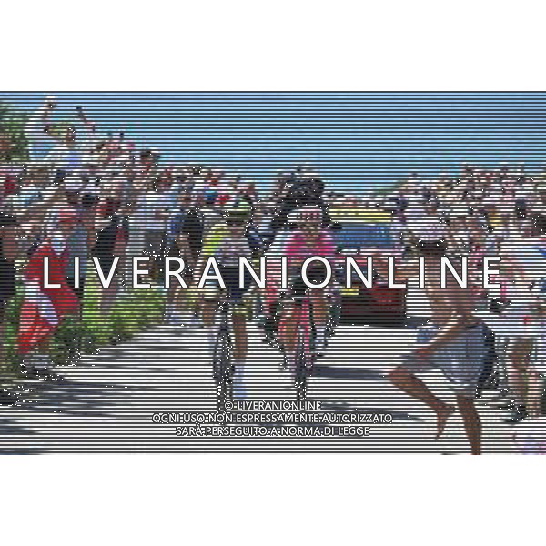 02-07-2022 Tour De France; Tappa 02 Roskilde - Nyborg; 2022, Ef Education - Easypost; 2022, Intermarche - Wanty Gobert; Nielsen Magnus, Cort; Bystrom, Sven Erik; Karup Strandbakke; ©SIROTTI/AGENZIA ALDO LIVERANI SAS