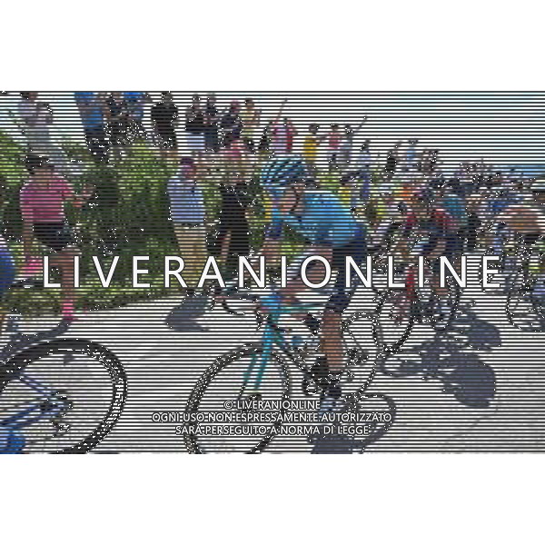 02-07-2022 Tour De France; Tappa 02 Roskilde - Nyborg; 2022, Astana - Qazaqstan; Dombrowski, Joseph Lloyd; Karup Strandbakke; ©SIROTTI/AGENZIA ALDO LIVERANI SAS