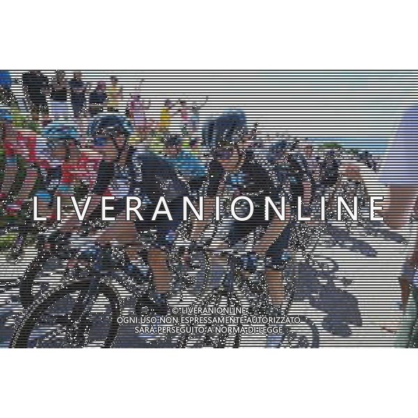 02-07-2022 Tour De France; Tappa 02 Roskilde - Nyborg; 2022, Dsm; Degenkolb, John; Hamilton, Chris; Karup Strandbakke; ©SIROTTI/AGENZIA ALDO LIVERANI SAS
