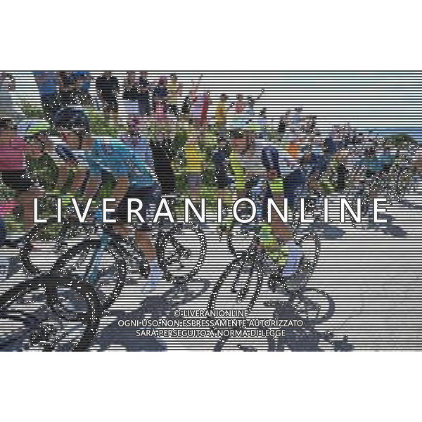 02-07-2022 Tour De France; Tappa 02 Roskilde - Nyborg; 2022, Intermarche - Wanty Gobert; 2022, Beb Hotels - Pb Ktm; Van Der Hoorn, Taco; Bonnamour, Franck; Karup Strandbakke; ©SIROTTI/AGENZIA ALDO LIVERANI SAS