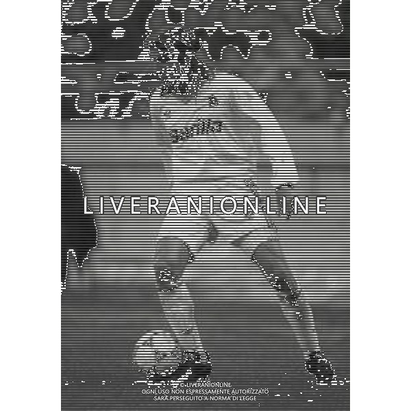 30-03-1993 MILANO SEMIFINALE DI RITORNO COPPA ITALIA MILAN -ROMA 1-0 NELLA FOTO CLAUDIO CANIGGIA AG ALDO LIVERANI SAS