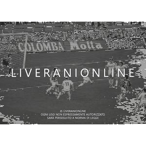 30-03-1993 MILANO SEMIFINALE DI RITORNO COPPA ITALIA MILAN -ROMA 1-0 NELLA FOTO AZIONE DI GIOCO AG ALDO LIVERANI SAS