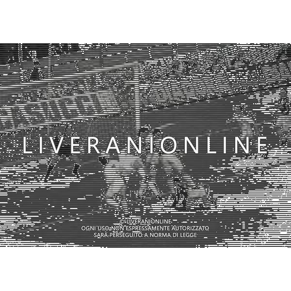 30-03-1993 MILANO SEMIFINALE DI RITORNO COPPA ITALIA MILAN -ROMA 1-0 NELLA FOTO AZIONE DI GIOCO AG ALDO LIVERANI SAS