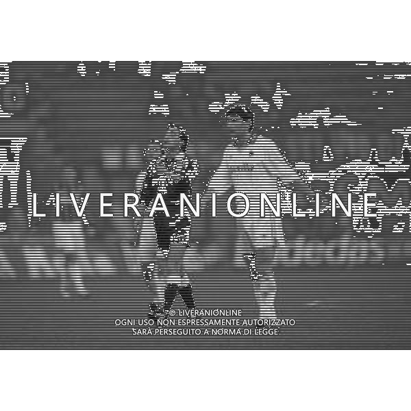 30-03-1993 MILANO SEMIFINALE DI RITORNO COPPA ITALIA MILAN -ROMA 1-0 NELLA FOTO L\'ARBITRO ARCANGELO PEZZELLA AG ALDO LIVERANI SAS
