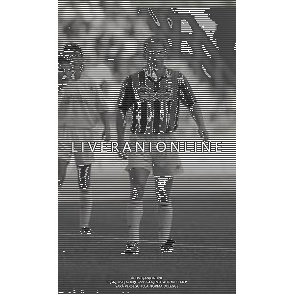 06-09-1992 MILANO CAMPIONATO DI CALCIO SERIE A MILAN -FOGGIA 1-0 NELLA FOTO JEAN PIERRE PAPIN AG ALDO LIVERANI SAS