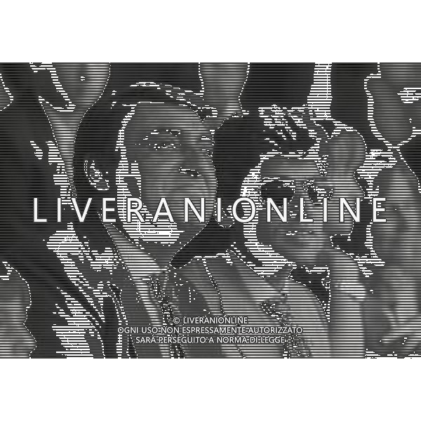 06-09-1992 MILANO CAMPIONATO DI CALCIO SERIE A MILAN -FOGGIA 1-0 NELLA FOTO PASQUALE CASILLO PRESIDENTE FOGGIA CALCIO AG ALDO LIVERANI SAS