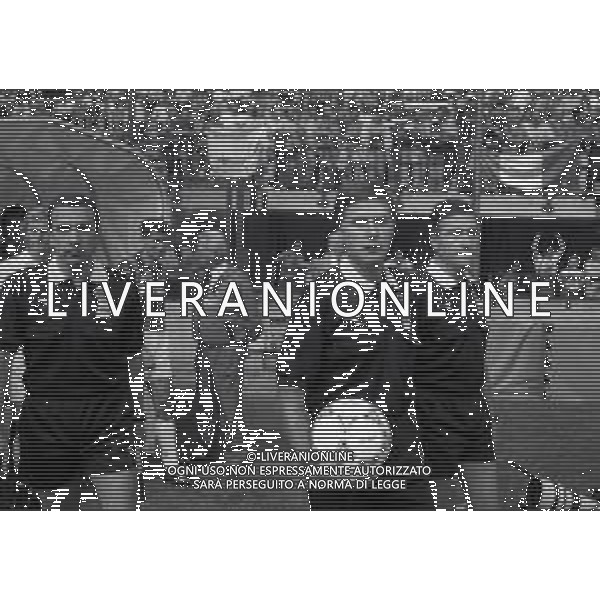 06-09-1992 MILANO CAMPIONATO DI CALCIO SERIE A MILAN -FOGGIA 1-0 NELLA FOTO ARBITRO PAOLO FABRICATORE AG ALDO LIVERANI SAS