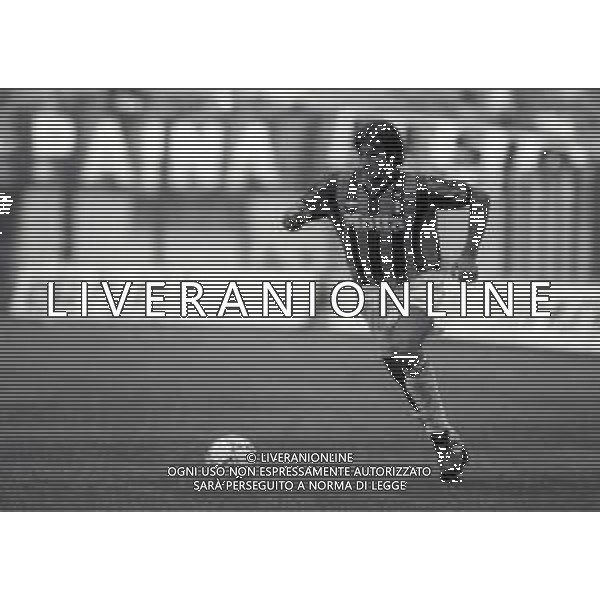 06-09-1992 MILANO CAMPIONATO DI CALCIO SERIE A MILAN -FOGGIA 1-0 NELLA FOTO GIANLUIGI LENTINI AG ALDO LIVERANI SAS