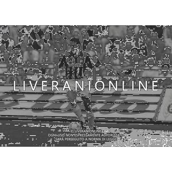 06-09-1992 MILANO CAMPIONATO DI CALCIO SERIE A MILAN -FOGGIA 1-0 NELLA FOTO MARCO VAN BASTEN AG ALDO LIVERANI SAS