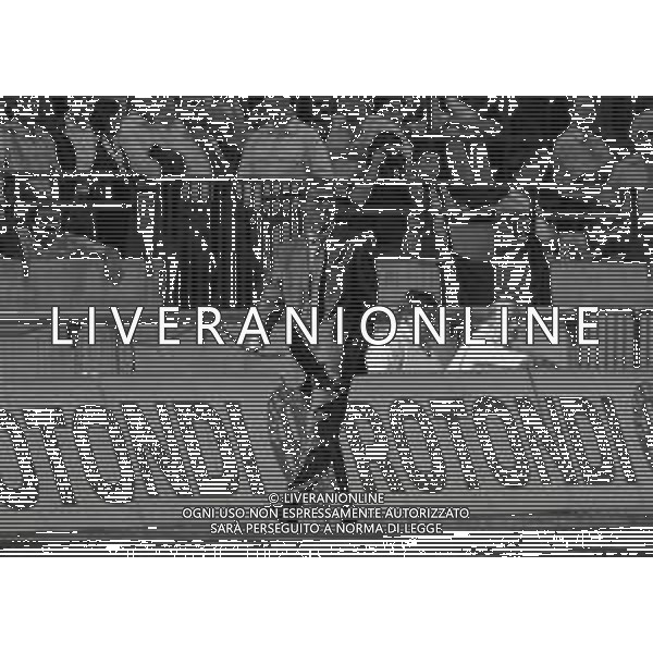 06-09-1992 MILANO CAMPIONATO DI CALCIO SERIE A MILAN -FOGGIA 1-0 NELLA FOTO ZDENEK ZEMAN ALLENATORE FOGGIA CALCIO AG ALDO LIVERANI SAS