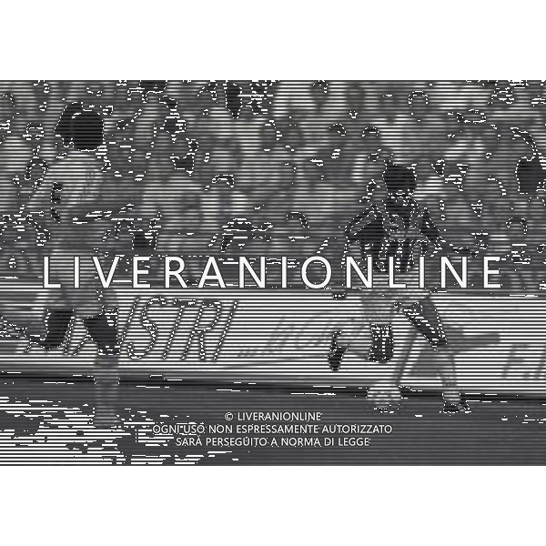 06-09-1992 MILANO CAMPIONATO DI CALCIO SERIE A MILAN -FOGGIA 1-0 NELLA FOTO GIANLUIGI LENTINI AG ALDO LIVERANI SAS