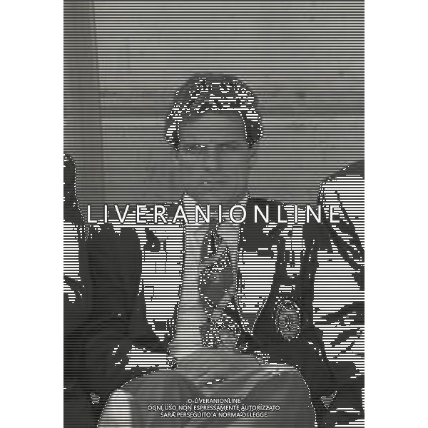 06-09-1992 MILANO CAMPIONATO DI CALCIO SERIE A MILAN -FOGGIA 1-0 NELLA FOTO FABIO CAPELLO ALLENATORE MILAN CALCIO AG ALDO LIVERANI SAS