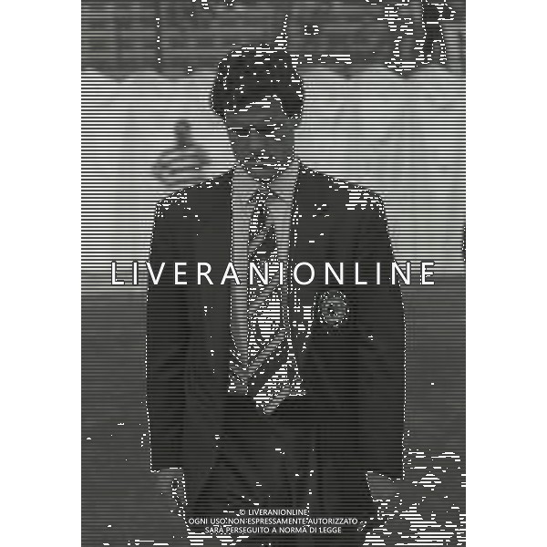 06-09-1992 MILANO CAMPIONATO DI CALCIO SERIE A MILAN -FOGGIA 1-0 NELLA FOTO FABIO CAPELLO ALLENATORE MILAN CALCIO AG ALDO LIVERANI SAS