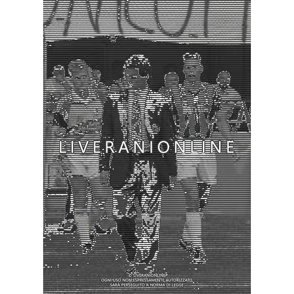 06-09-1992 MILANO CAMPIONATO DI CALCIO SERIE A MILAN -FOGGIA 1-0 NELLA FOTO FABIO CAPELLO ALLENATORE MILAN CALCIO AG ALDO LIVERANI SAS