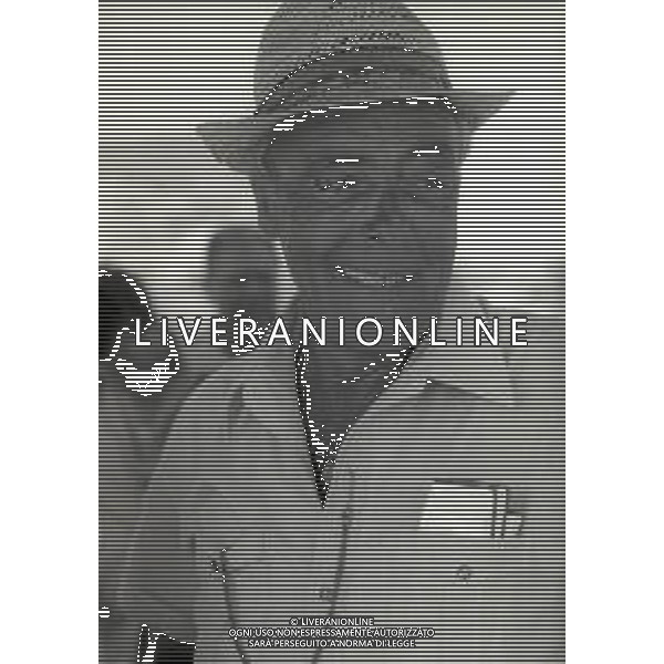 RETROSPETTIVA ENRICO MARIA SALERNO ATTORE NELLA FOTO SET DEL FILM“ EL ALAMEIN“ NELL\'ANNO 1968 AG ALDO LIVERANI SAS