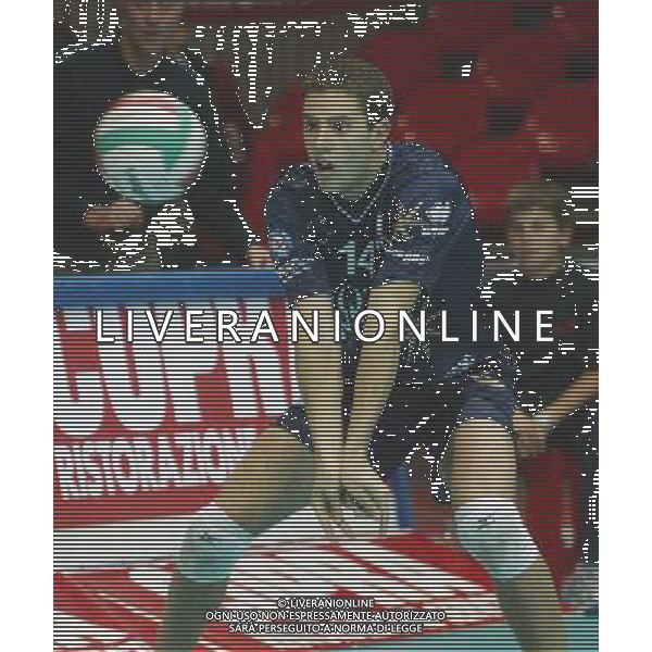 piacenza 20/10/2005 campionato di volley serie a1 copra berni piacenza-giotto padova nella foto Cibin Luca ph filippo venezia-ag.aldo liverani
