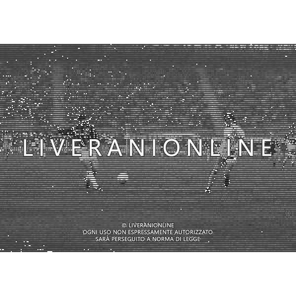 04-11-1992 MILANO OTTAVI DI FINALE DI RITORNO CHAMPIONS LEAGUE MILAN SLOVAN BRATISLAVA 4-0 NELLA FOTO DANIELE MASSARO AG ALDO LIVERANI SAS