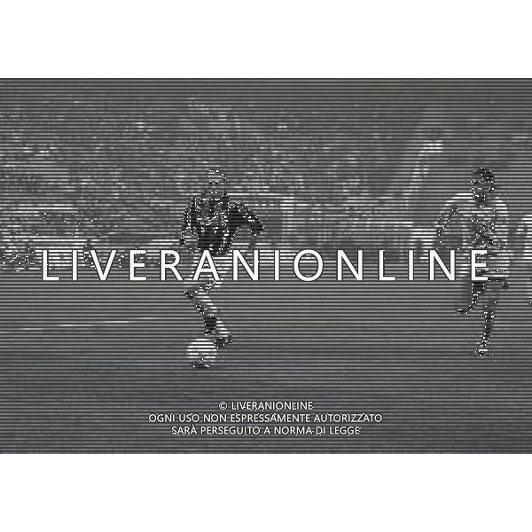 04-11-1992 MILANO OTTAVI DI FINALE DI RITORNO CHAMPIONS LEAGUE MILAN SLOVAN BRATISLAVA 4-0 NELLA FOTO JEAN PIERRE PAPIN AG ALDO LIVERANI SAS