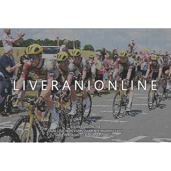 03-07-2022 Tour De France; Tappa 03 Vejle - Sonderborg; 2022, Jumbo - Visma; Kruijswijk, Steven; Roglic, Primoz; ©SIROTTI/AGENZIA ALDO LIVERANI SAS
