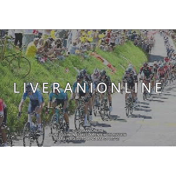 03-07-2022 Tour De France; Tappa 03 Vejle - Sonderborg; 2022, Israel - Premier Tech; 2022, Astana - Qazaqstan; Froome, Christopher; Velasco, Simone; ©SIROTTI/AGENZIA ALDO LIVERANI SAS