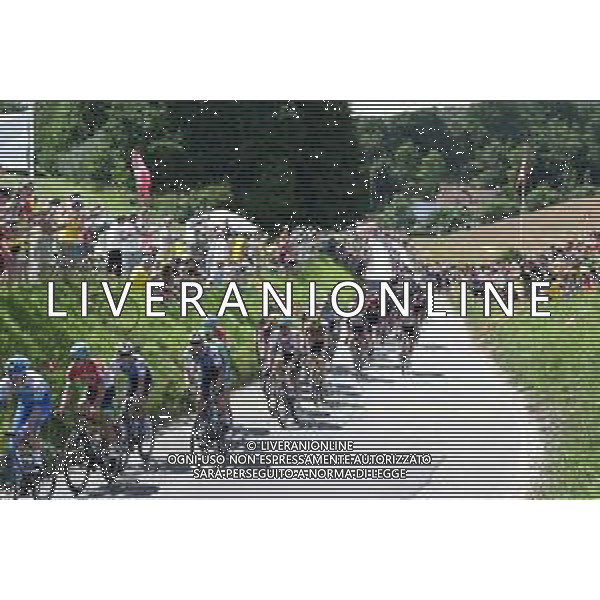 03-07-2022 Tour De France; Tappa 03 Vejle - Sonderborg; 2022, Lotto - Soudal; 2022, Quick Step - Alpha Vinyl; Gilbert, Philippe; Cattaneo, Mattia; ©SIROTTI/AGENZIA ALDO LIVERANI SAS