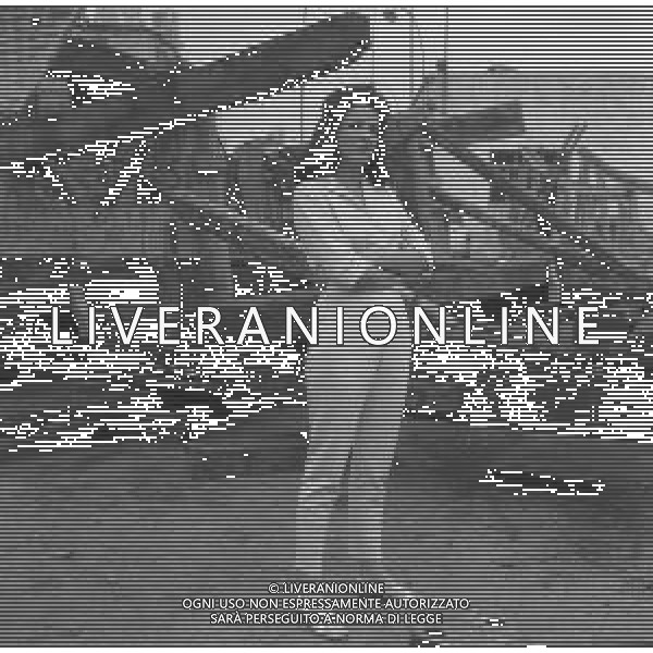 RETROSPETTIVA LINDA CRISTAL ATTRICE NELLA FOTO LINDA CRISTAL A ROMA NELL\'ANNO 1958 FOTO SANDRO VESPASIANI-AG ALDO LIVERANI SAS
