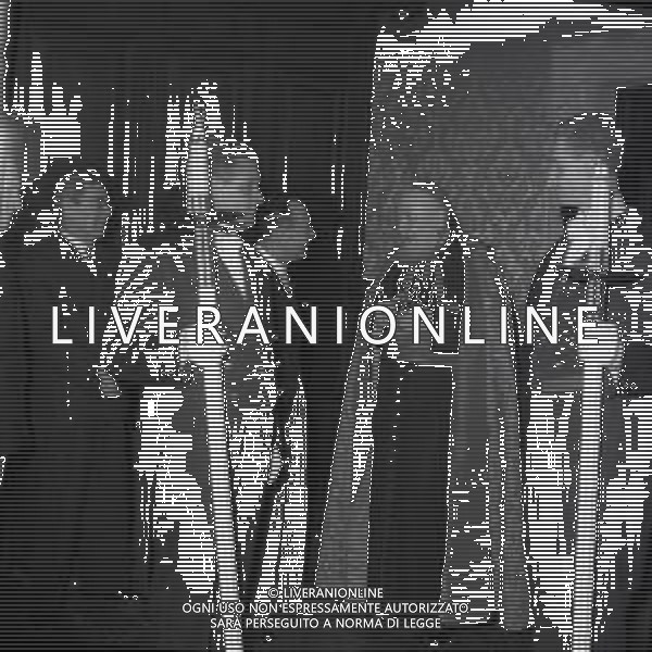 RETROSPETTIVA CARDINALE EUGENE TISSERANT NELLA FOTO IL CARDINALE EUGENE TISSERANT A ROMA NELL\'ANNO 1950 FOTO SANDRO VESPASIANI-AG ALDO LIVERANI SAS