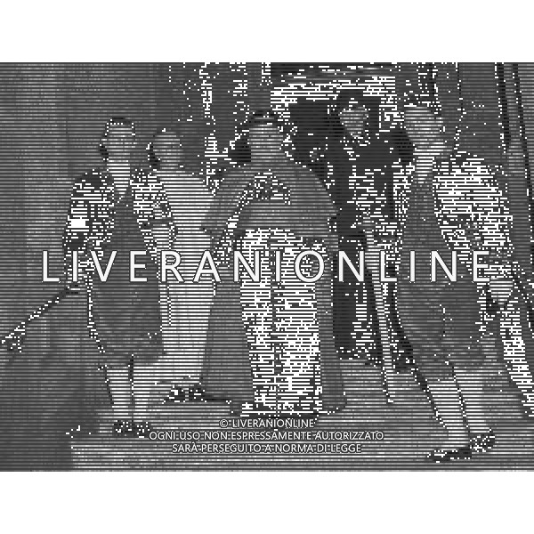 RETROSPETTIVA CARDINALE EUGENE TISSERANT NELLA FOTO IL CARDINALE EUGENE TISSERANT A ROMA NELL\'ANNO 1950 FOTO SANDRO VESPASIANI-AG ALDO LIVERANI SAS