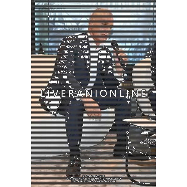 © TVRG Presentazione match Alessio Lorusso nella foto Claudio Andrea La Rosa manager di Mirtilla Milano 05-07-2022 Presentazione del match tra Alessio Lorusso e Sebastian Perez, incontro valido per il titolo europeo Pesi Gallo EBU che sara\' disputato all\'Arena di Monza il prossimo 14 ottobre foto Roberto Garavaglia/ag. Aldo Liverani sas/AGENZIA ALDO LIVERANI SAS