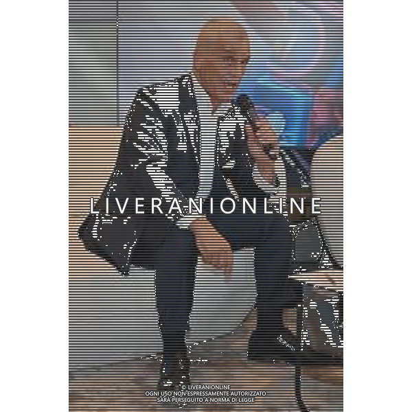 © TVRG Presentazione match Alessio Lorusso nella foto Claudio Andrea La Rosa manager di Mirtilla Milano 05-07-2022 Presentazione del match tra Alessio Lorusso e Sebastian Perez, incontro valido per il titolo europeo Pesi Gallo EBU che sara\' disputato all\'Arena di Monza il prossimo 14 ottobre foto Roberto Garavaglia/ag. Aldo Liverani sas/AGENZIA ALDO LIVERANI SAS