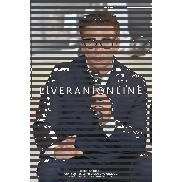 © TVRG Presentazione match Alessio Lorusso nella foto Stefano Buttafuoco giornalista Milano 05-07-2022 Presentazione del match tra Alessio Lorusso e Sebastian Perez, incontro valido per il titolo europeo Pesi Gallo EBU che sara\' disputato all\'Arena di Monza il prossimo 14 ottobre foto Roberto Garavaglia/ag. Aldo Liverani sas/AGENZIA ALDO LIVERANI SAS