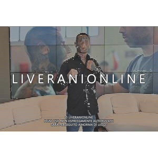 © TVRG Presentazione match Alessio Lorusso nella foto Alessio Lorusso Milano 05-07-2022 Presentazione del match tra Alessio Lorusso e Sebastian Perez, incontro valido per il titolo europeo Pesi Gallo EBU che sara\' disputato all\'Arena di Monza il prossimo 14 ottobre foto Roberto Garavaglia/ag. Aldo Liverani sas/AGENZIA ALDO LIVERANI SAS