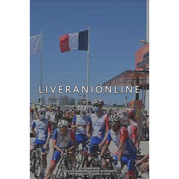 05-07-2022 Tour De France; Tappa 04 Dunkerque - Calais; 2022, Groupama - Fdj; Dunkerque; ©SIROTTI/AGENZIA ALDO LIVERANI SAS
