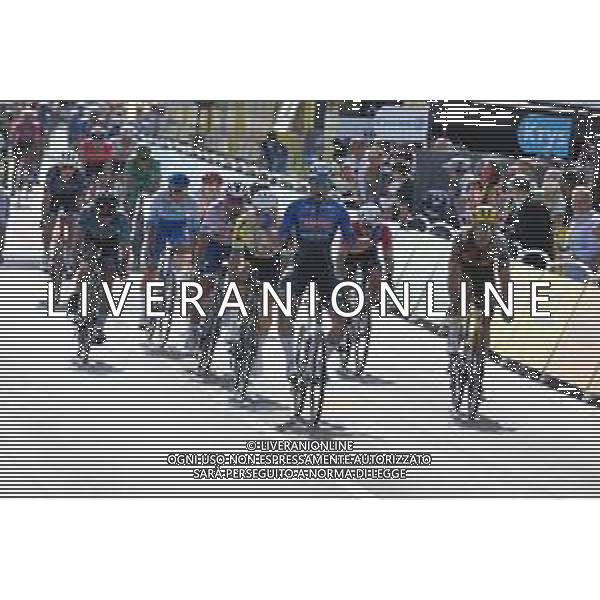 05-07-2022 Tour De France; Tappa 04 Dunkerque - Calais; 2022, Alpecin - Deceuninck; 2022, Jumbo - Visma; Philipsen, Jasper; Laporte, Christophe; Calais; ©SIROTTI/AGENZIA ALDO LIVERANI SAS