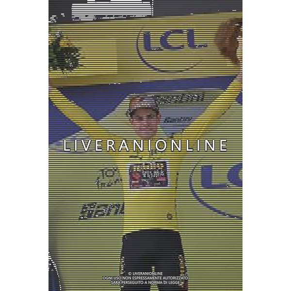 05-07-2022 Tour De France; Tappa 04 Dunkerque - Calais; 2022, Jumbo - Visma; Van Aert, Wout; Calais; ©SIROTTI/AGENZIA ALDO LIVERANI SAS