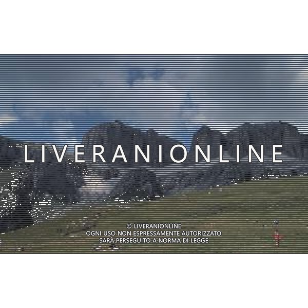 Veduta delle Montagne delle Dolomiti - gruppo montuoso del Sella Sass Pordoi ©Archivio Giovanni Liverani/AG ALDO LIVERANI SAS