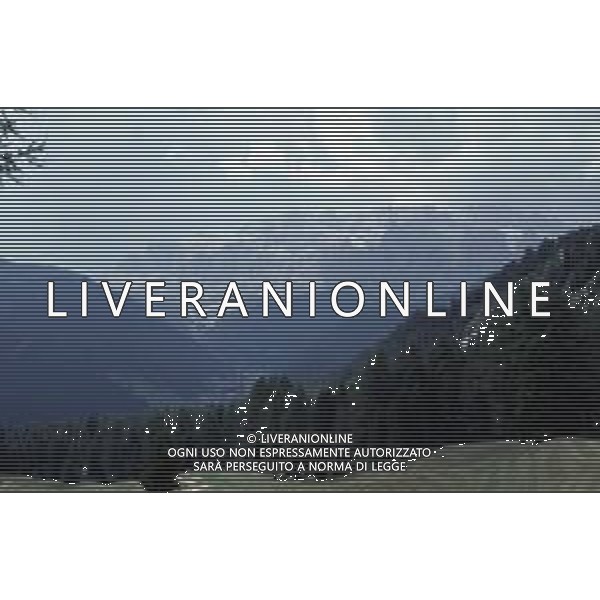 Veduta delle Montagne delle Dolomiti - Il gruppo montuoso del Sella, tra le valli di Gardena ©Archivio Giovanni Liverani/AG ALDO LIVERANI SAS