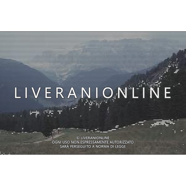 Veduta delle Montagne delle Dolomiti - Il gruppo montuoso del Sella, tra le valli di Gardena ©Archivio Giovanni Liverani/AG ALDO LIVERANI SAS